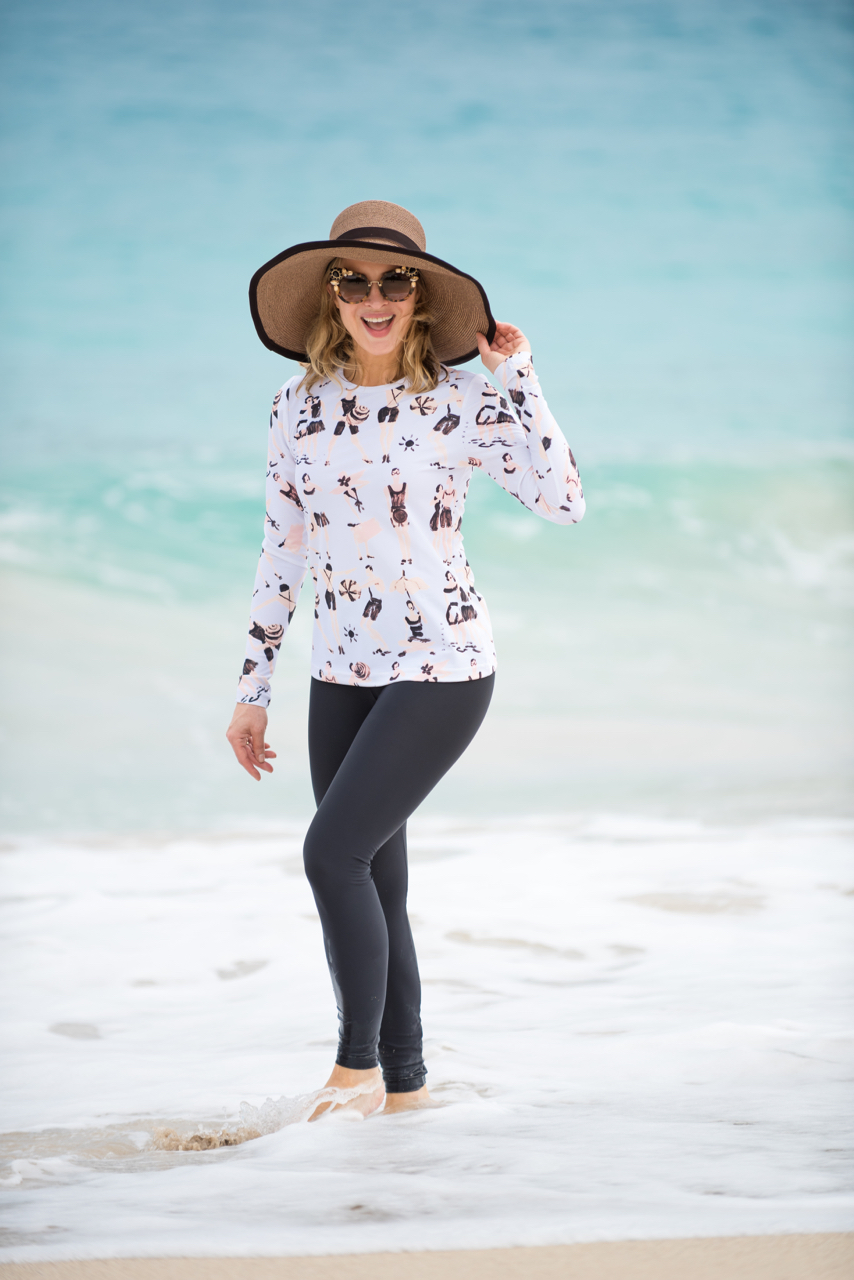 Sun-Sensible Swimwear for a Sport-Filled Beach Day - Not Just a Penguin