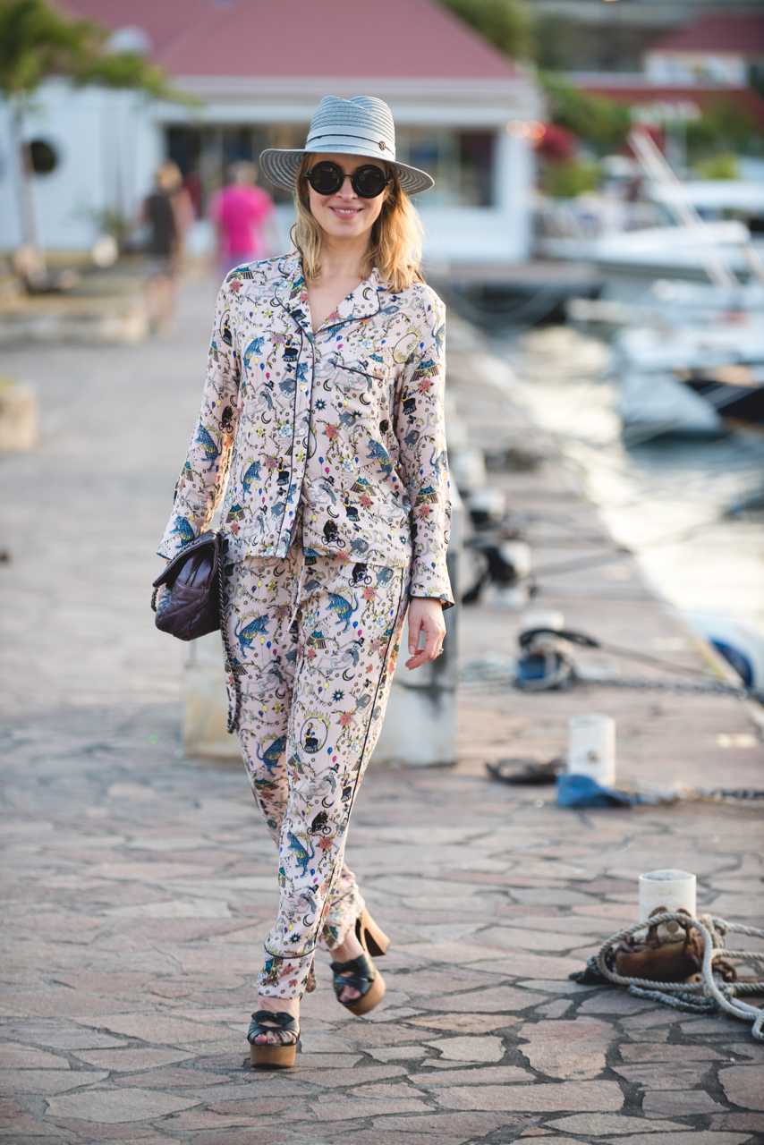 On Trend: Pajamas in Public